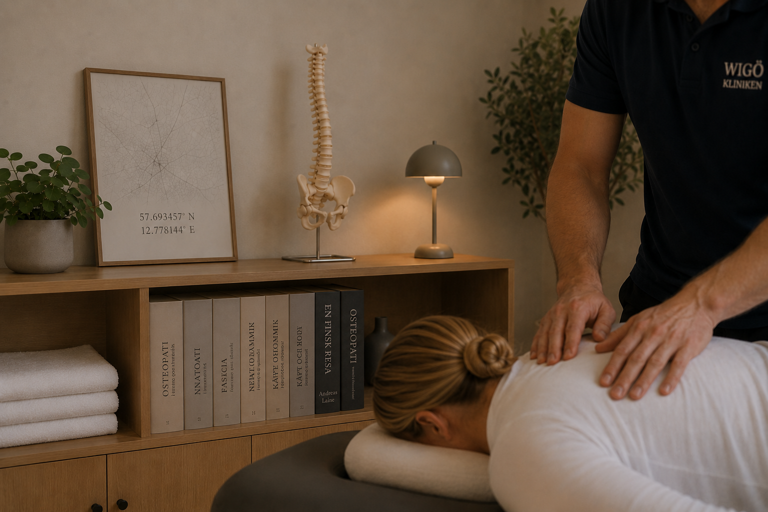 osteopati utfört på plats i Malmö